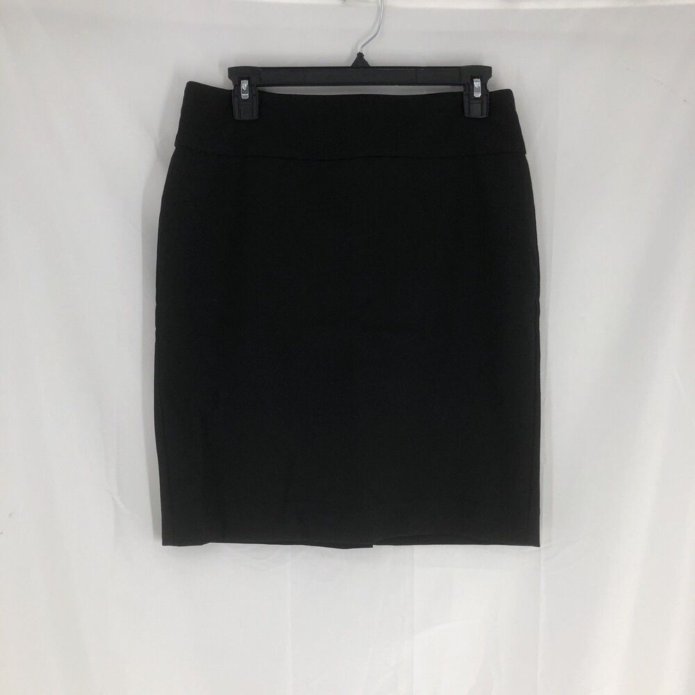 Express Design Studio Women's Pencil Skirt Size 4 Black Office Workwear